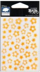 Cloud 9 Rain Dots - Flowers - Citrus