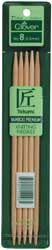 Clover Bamboo Double Point Knitting Needles 7" Set of 5