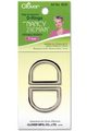 Clover Bag Accessory - D-Ring 1" Glossy Nickel with Nancy Zieman