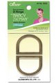 Clover Bag Accessory - D-Ring 1 1/4" Satin Bronze with Nancy Zieman