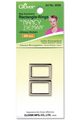 Clover Bag Accessory - Rectangle Rings 3/4" Glossy Nickel with Nancy Zieman
