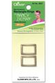 Clover Bag Accessory - Rectangle Rings 3/4" Satin Bronze with Nancy Zieman