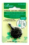 Clover Thread Cutter - Pendant Silver