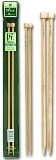 Clover Bamboo Needle Single Point 13"