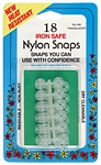 Collins Nylon Snap Iron-Safe Clear 18 sets