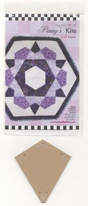 Come Quilt With Me Template - One Patch Penny's Kite Template