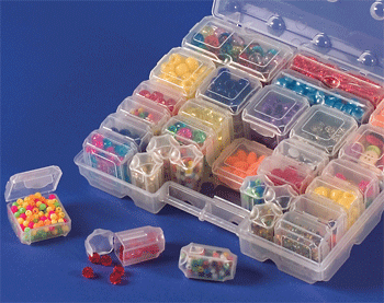 Cottage Mills Dot Box Storage Set Small 32 pc