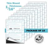 EZ Mount Static Cling Mounting Cushion (1/16") 8 1/2x11 - 10 Pack