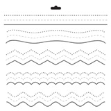 Crafter's Workshop 6x6 Template - Mini Stitch, Doodle, Dot