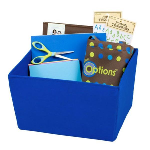 Creative Options Crafter's Bin, Large French Blue