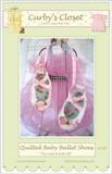 Curby's Closet - Quilted Baby Ballet Shoe Pattern