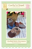 Curby's Closet - Quilted Baby Moccasins Shoe Pattern