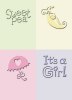 Cuttlebug Emboss 2x2.75 It's a Girl