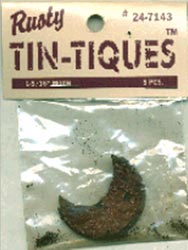 Tin-Tiques - Moon 1-5/16" 5/Pkg