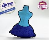 DIME 2 Gig USB Drive - Blue Dress