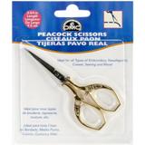 DMC Peacock Scissors Gold Handles