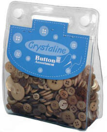 Dara Mixed Buttons Beige