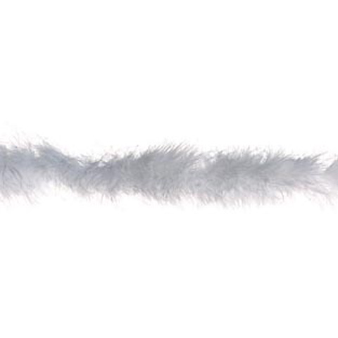 Darice Feather Boa 2 Yard White