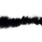 Darice Feather Boa 2 Yard Black