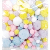 Darice Big Value Assorted Pom Poms - Spring