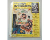 Darice Clear Page Protectors  8.5x11- 50 ct.