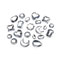 Darice Rhinestones Big Value 1 Pound Rhinestones - Crystal Shapes