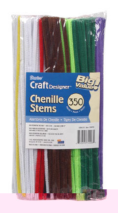 Darice Chenille Stems - 6mm Multi 350