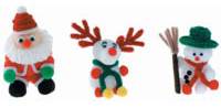 Darice Pom Pom Pals Kit - Christmas