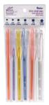 Darice Crafter's Tool Box Acrylic Crochet Hooks - F5, G6, H8, 1/9, J10, and K10.5