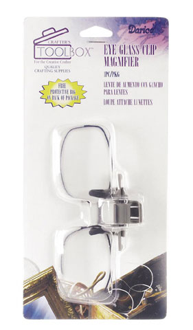 Darice Eye Glass Clip On Magnifier