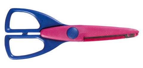 Darice Crafting Scissors - Small Scallop Cut - 6.5 inches