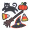 Darice Finishing Accents - 3D Felt Stickers - Halloween