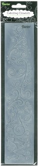 Darice 2.5" X 12" Embossing Folder - Scroll With Bird