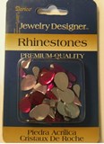 Darice Rhinestone Blister Pack Teardrop 37 Pieces