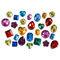 Darice Rhinestones Big Value 20mm-40mm 1 Pound Assorted Shapes Rhinestones - Colors