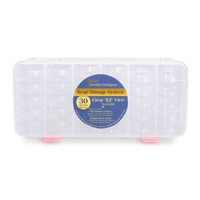 Darice Bead Storage System With 28 Containers