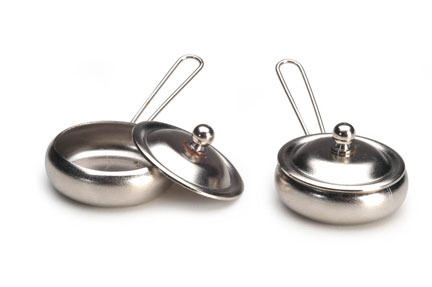 Darice Miniatures - Pots & Pans, 2pc/pk