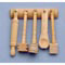 Darice Timeless Minis - Wood Kitchen Utensil Set