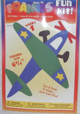 Darice Foamies Kit - Airplane`