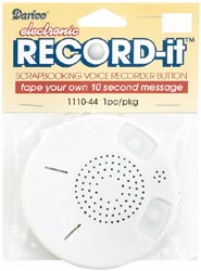 Darice Record-it Button