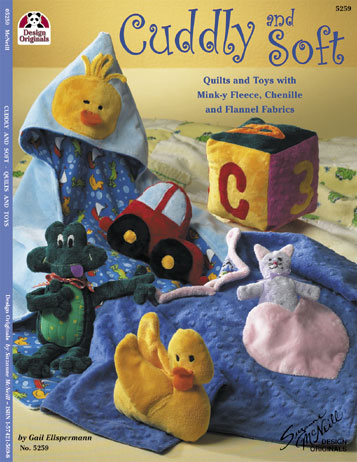 Design Originals Book - Cuddly and Soft Minky Quilts Book