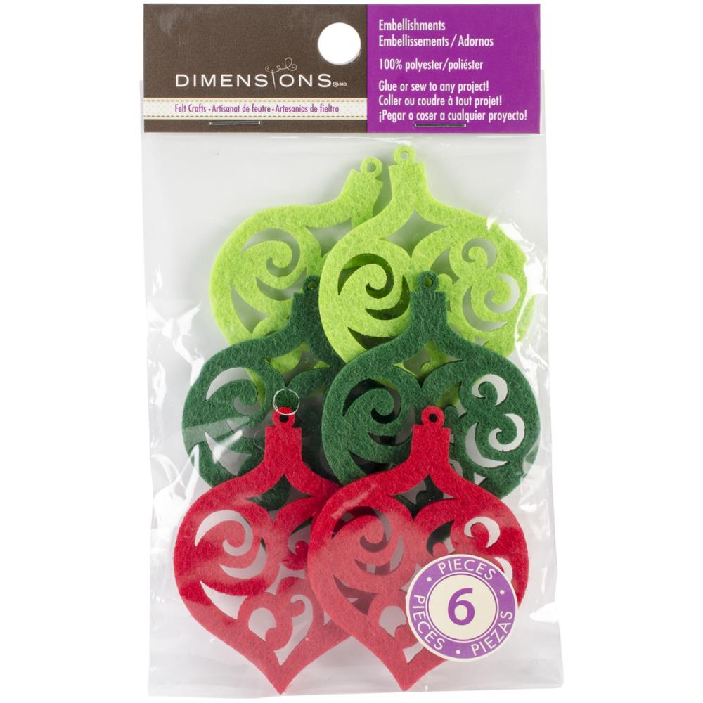 Dimensions Feltworks Laser Cut Ornaments