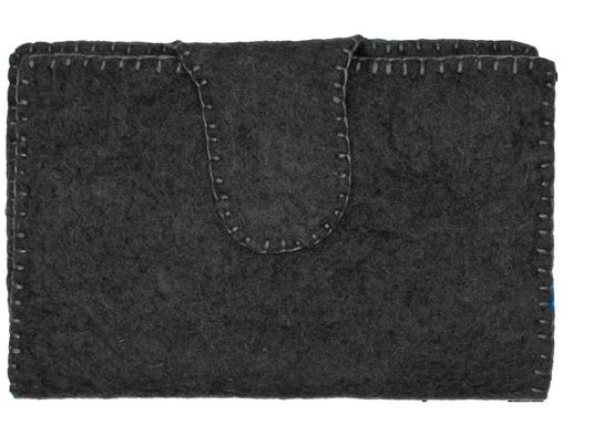 Dimensions Feltworks Wool - Feltworks Reader Sleeve 5-1/2"X8-1/2" - Black