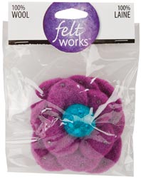 Dimensions Feltworks Wool Mum Flower