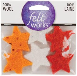 Dimensions Feltworks Wool Stars