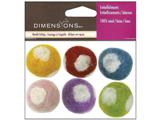 Dimensions Feltworks Wool Ball Polka Dot