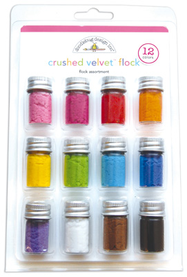 Doodlebug Flock Crushed Velvet Variety Pack