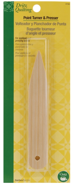 Dritz Quilting Point & Creaser Bamboo Presser