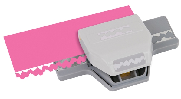 EK Paper Shaper Slim Edger Punch - Sweet Heart Chain