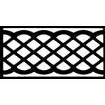 EK Large Edger Punch - Lattice Chain